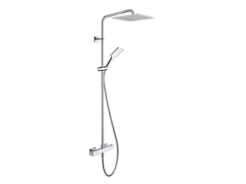 Настенная термостатическая душевая колонна с ручным душем CRISTINA Rubinetterie душевые колонны-Shower &amp ARCH-00041402