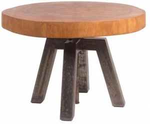 Il Giardino di Legno Круглый журнальный столик с регулируемой высотой Remix Rmix041a