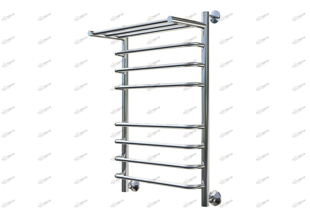 Полотенцесушитель водяной Aquanet Viva(г) 800x400, с верхней полкой 00235462