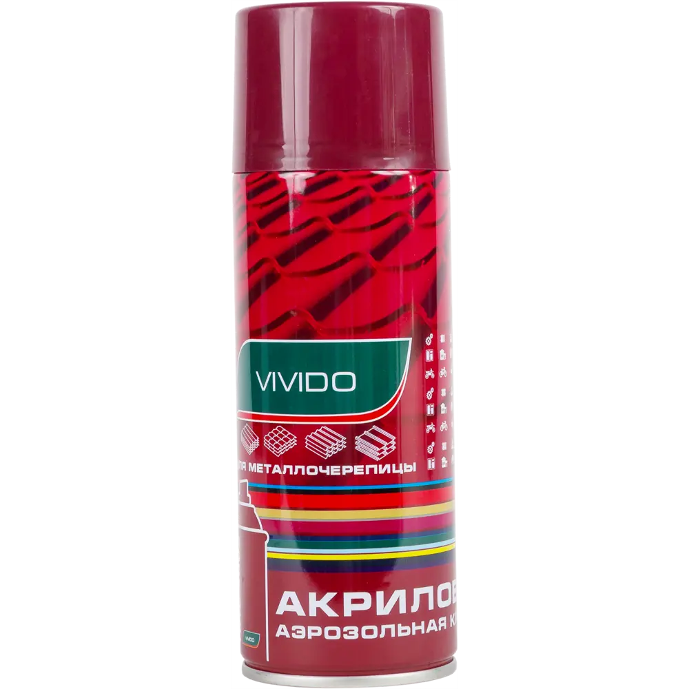 Аэрозоль Vivido для металлической черепицы ral3005 STLM-2049990