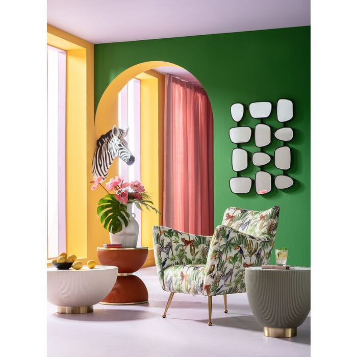 Круглый журнальный столик из композитного материала KARE Design ENDLESS VEGAS ARCH-00085192 - Вид №4