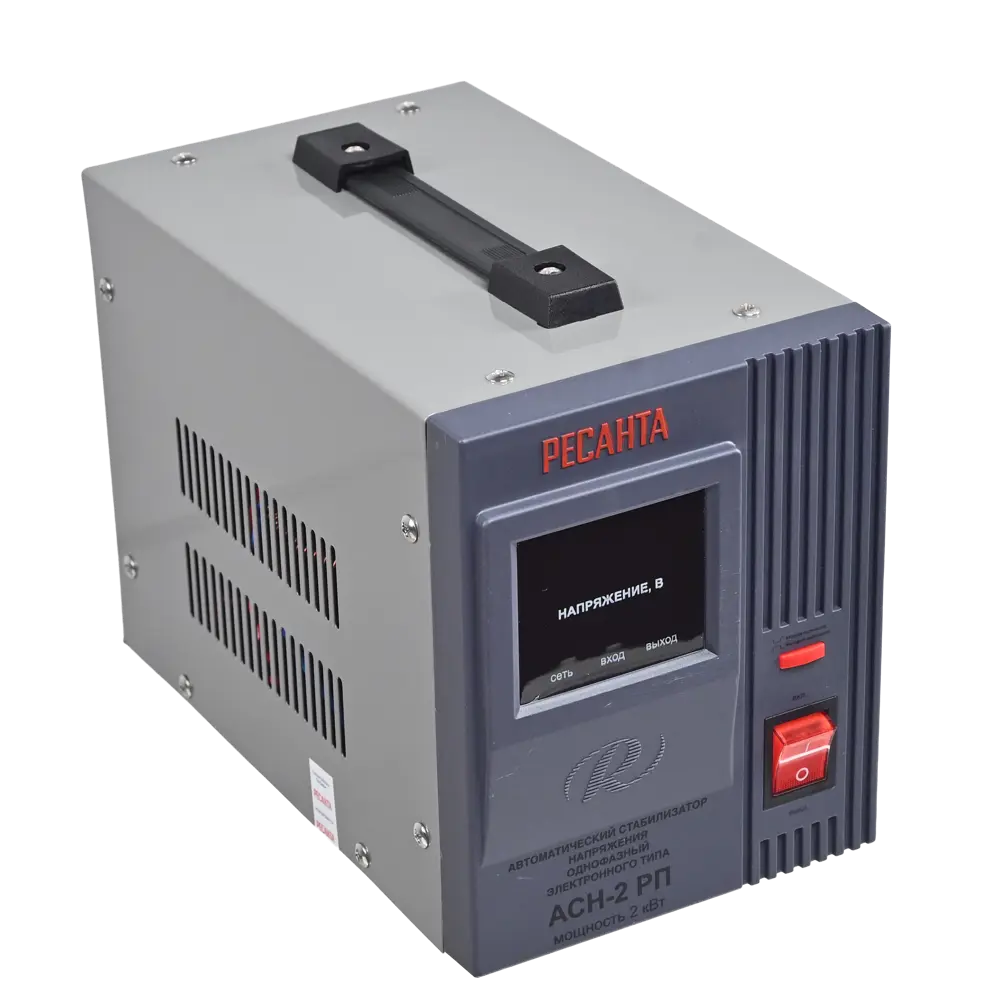 Стабилизатор напряжения Ресанта АСН-2 РП 2 кВт STLM-2151681 - Вид №10