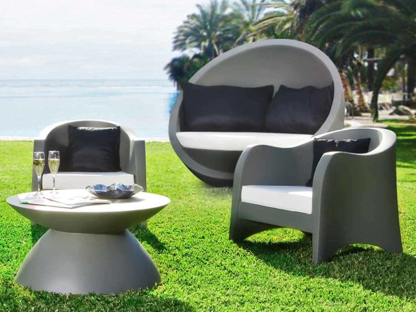 GANSK Садовое кресло из стекловолокна с подлокотниками Ocean G3203 - Вид №3