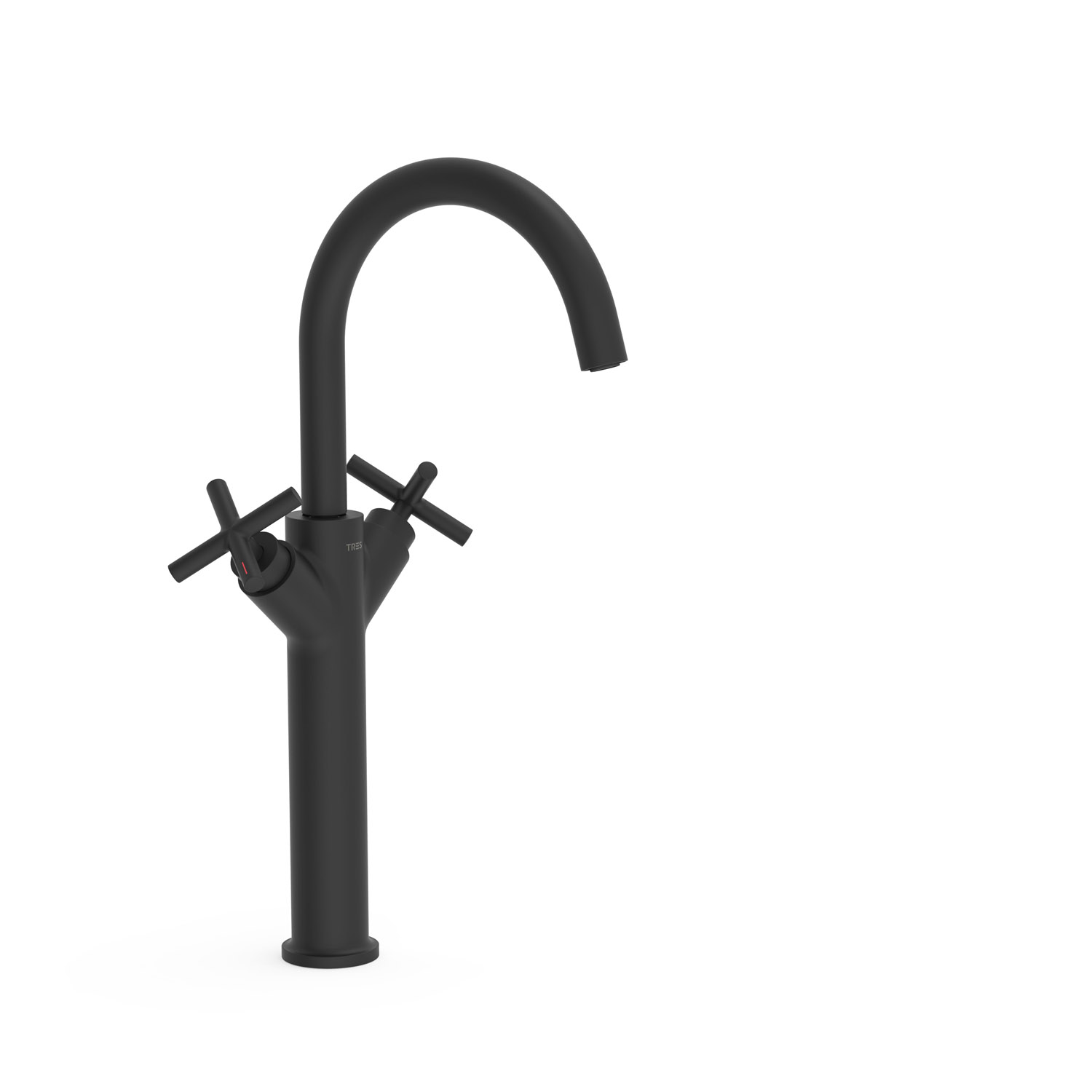 Смеситель для умывальника MONTBLANC XXL с двумя ручками-28380301NM TRES Mont Blanc