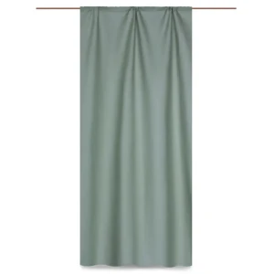Штора на ленте «Прованс» 145х260 см цвет зелёный