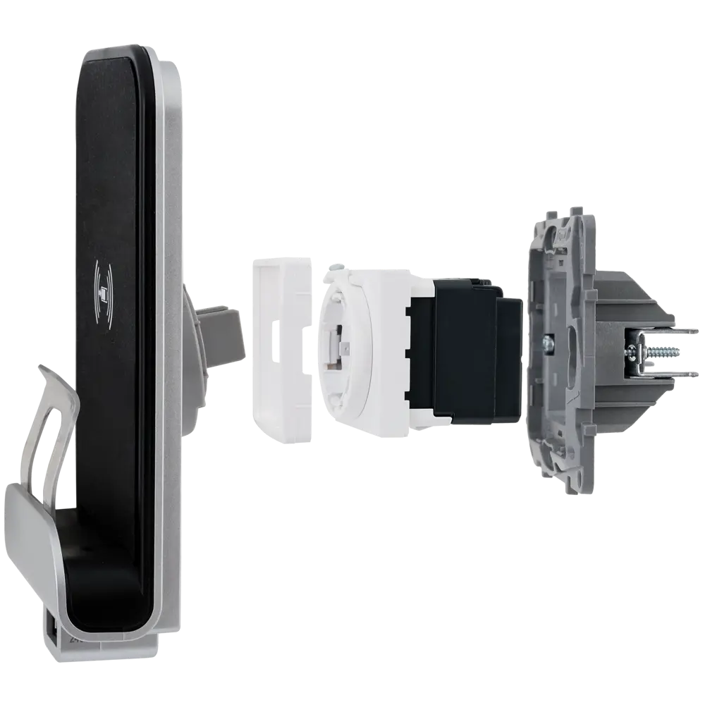 Зарядное устройство беспроводное Legrand 2.4 А цвет черный STLM-2201650 - Вид №5