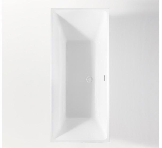 Blu Bathworks® Прямоугольная акриловая ванна Box Bt8005 - Вид №1