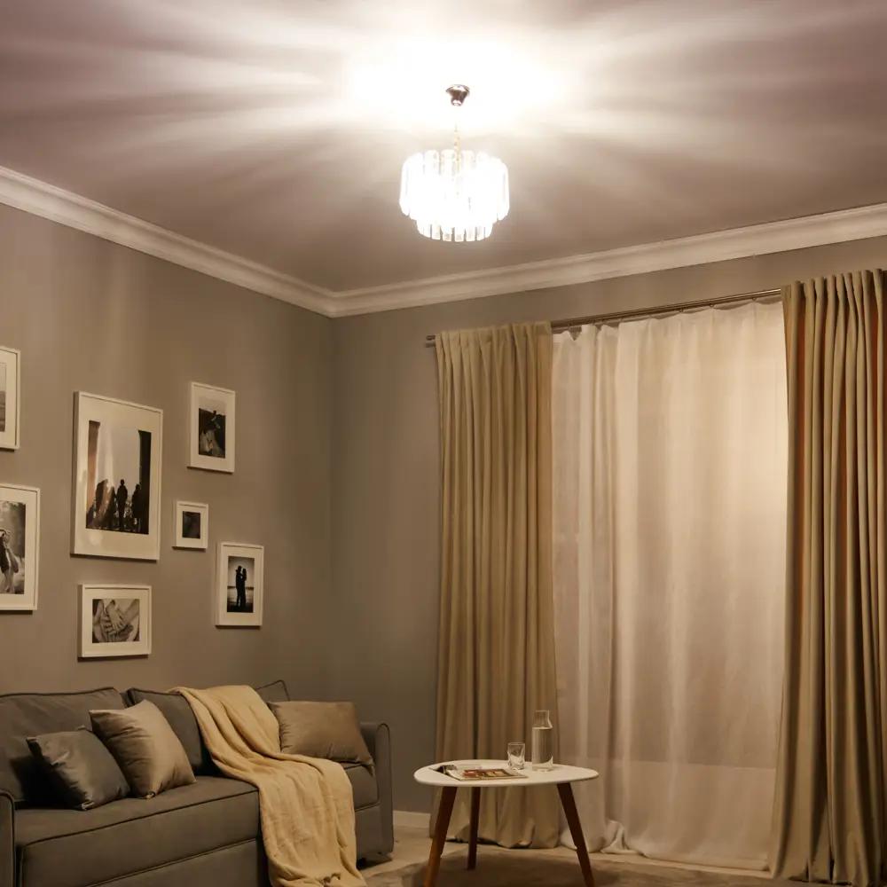 Люстра каскадная потолочная De City Бриз 4 лампы 12 м² E27 220 V STLM-2169755 - Вид №11