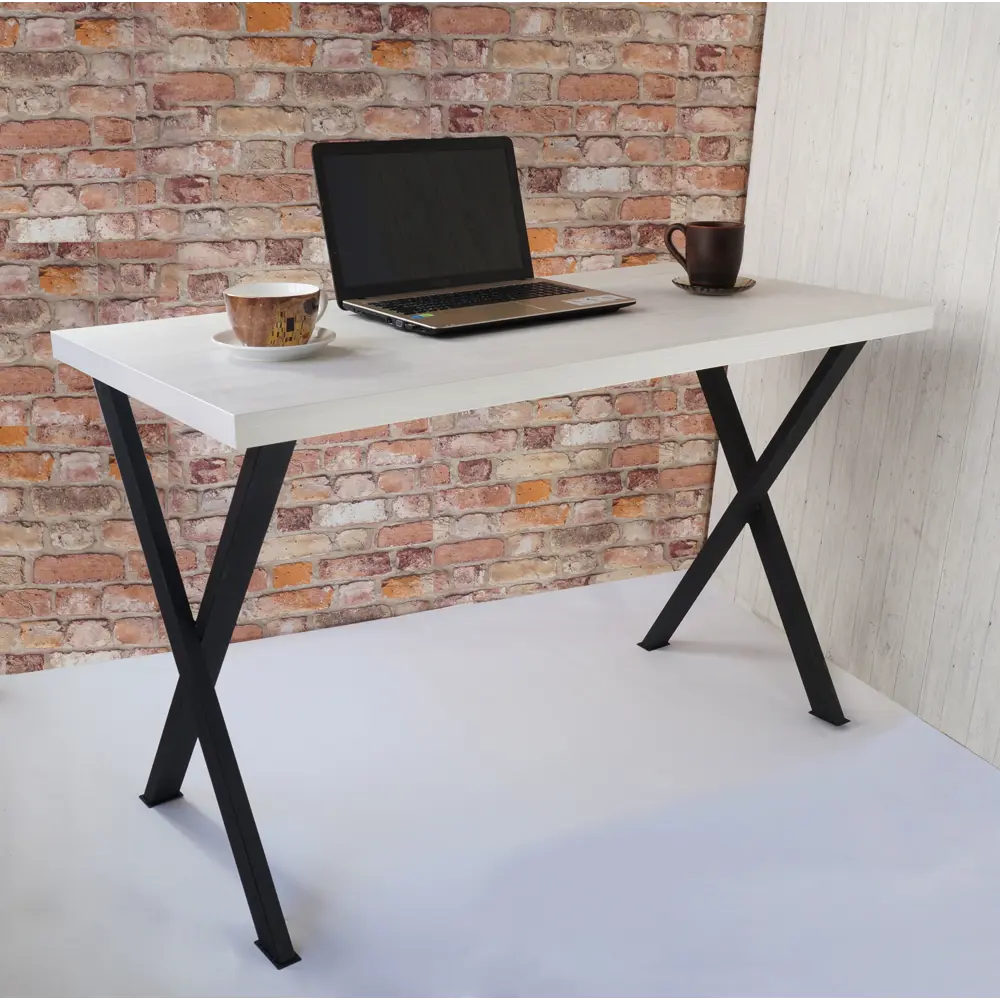 Подстолье для рабочей поверхности Лофт 71x55 см сталь цвет чёрный, 1 шт DUCKANDDOG STLM-2199868 - Вид №4