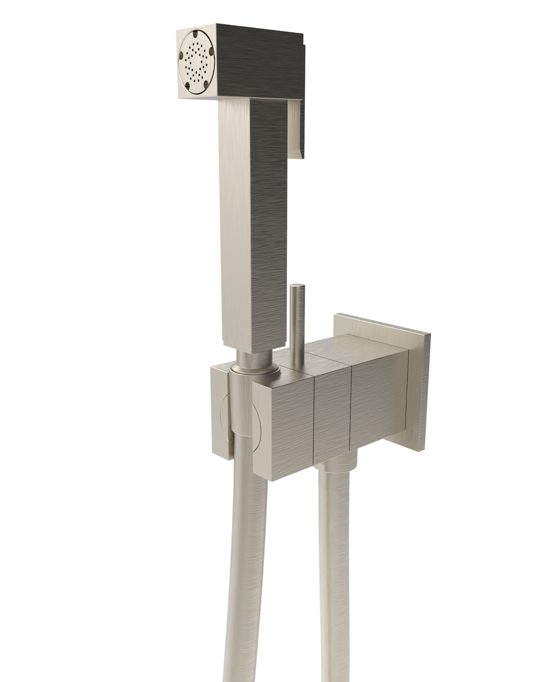 KSPAQ101-09NS Гигиенический душ со смесителем , брошированный никель Graffio Namir  - Вид №1