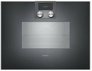 Gaggenau Комбинированная встраиваемая стеклянная духовка Serie 400 Bs450101