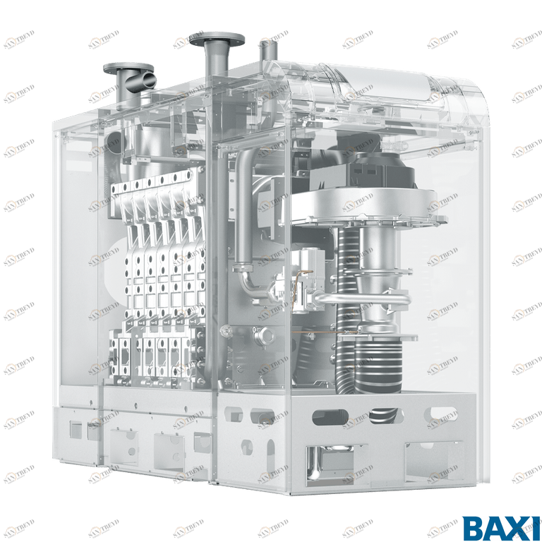 7702599 Напольный газовый конденсационный котел увеличенной мощности BAXI POWER HT 1.130 BAXI 