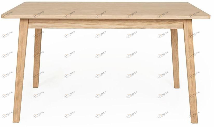 Woodman Прямоугольный стол из фанерованной древесины Skagen 250210001014 