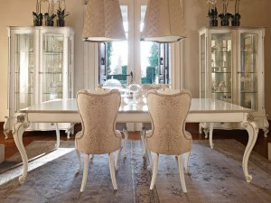 VOLPI Раздвижной прямоугольный обеденный стол Night & day 1308