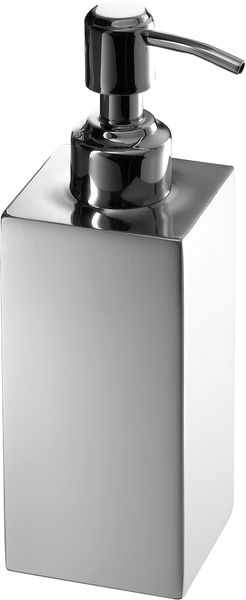 NE81(13) Gedy G-Nemesia, настольный металлический дозатор, цвет хром 