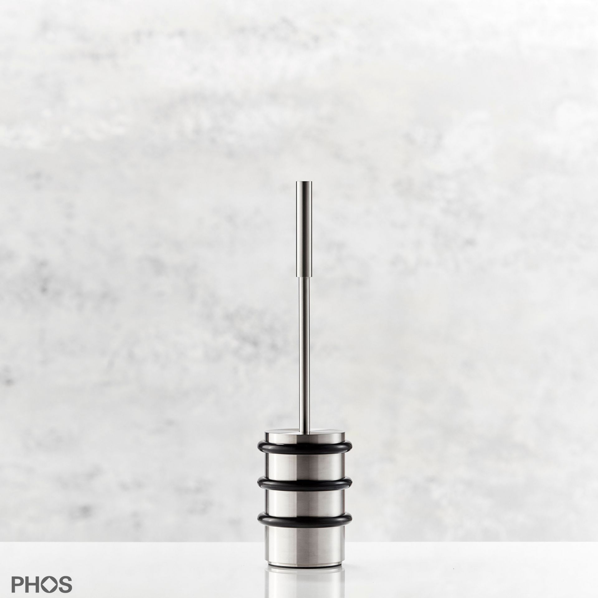 TSB90-145G275 Напольный дверной стопор, тяжелый 7,5 кг, с ручкой 27,5 см. образец бундестага. PHOS 