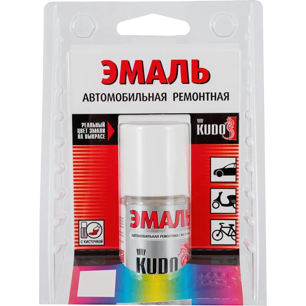 Эмаль автомобильная Kudo с кисточкой цвет рислинг 15Мл STLM-2038315 - Вид №2