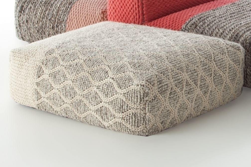 070838 Пуф Rhombus Ivory GAN Mangas Space  - Вид №4