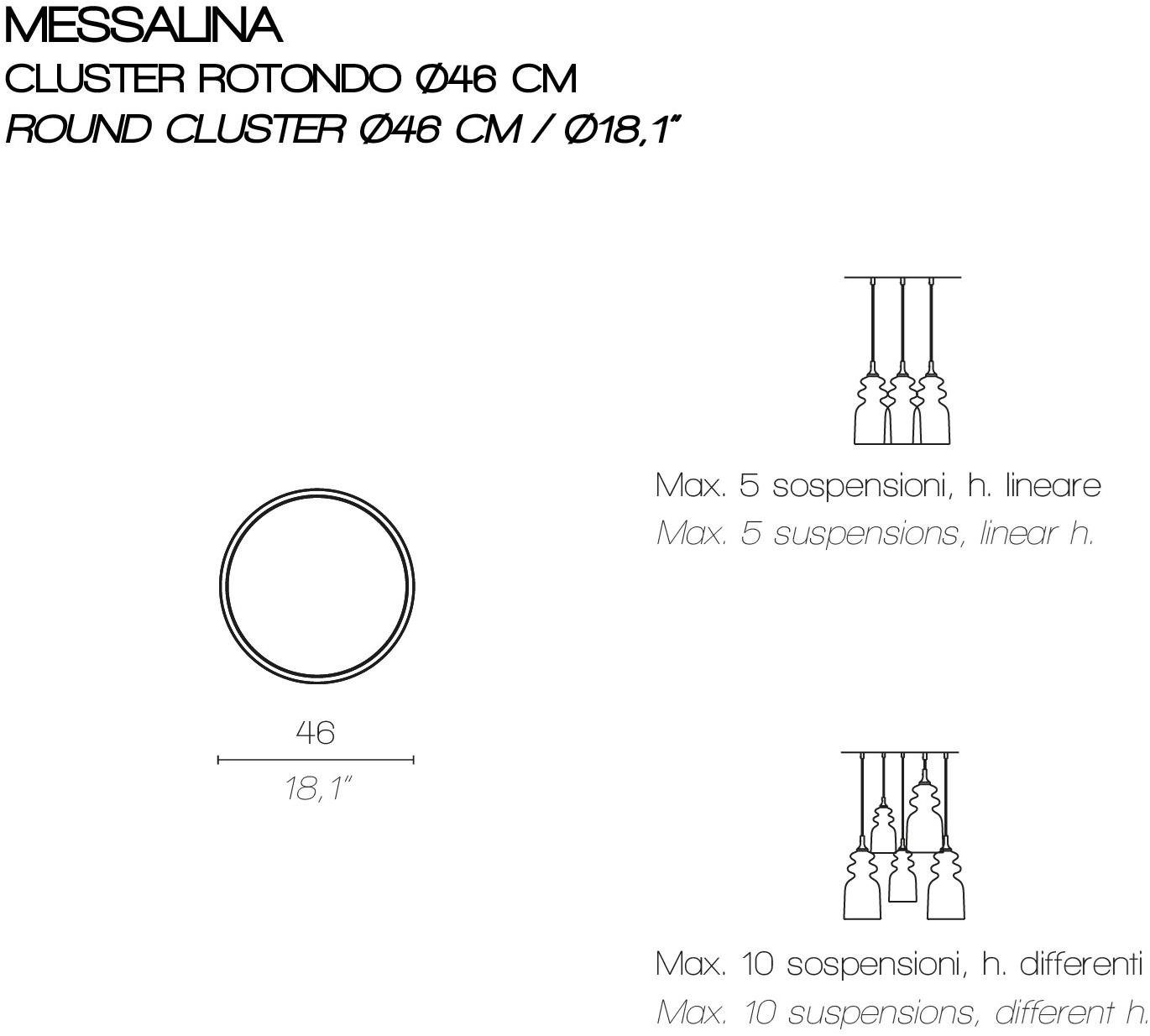 Contardi Подвесной светильник из дутого стекла Messalina sun-id-1465200 - Вид №14