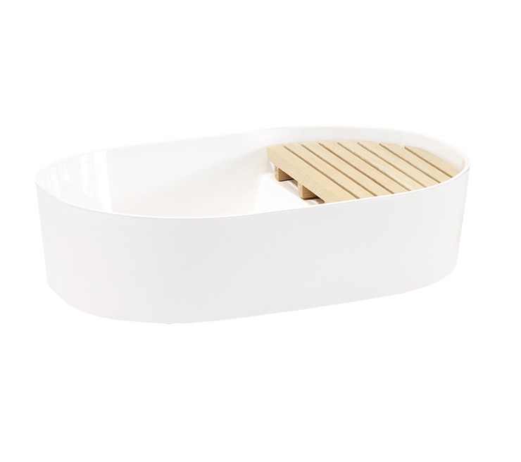 comp_stepbi Накладная раковина на столешницу  прямоугольная Ex.T 