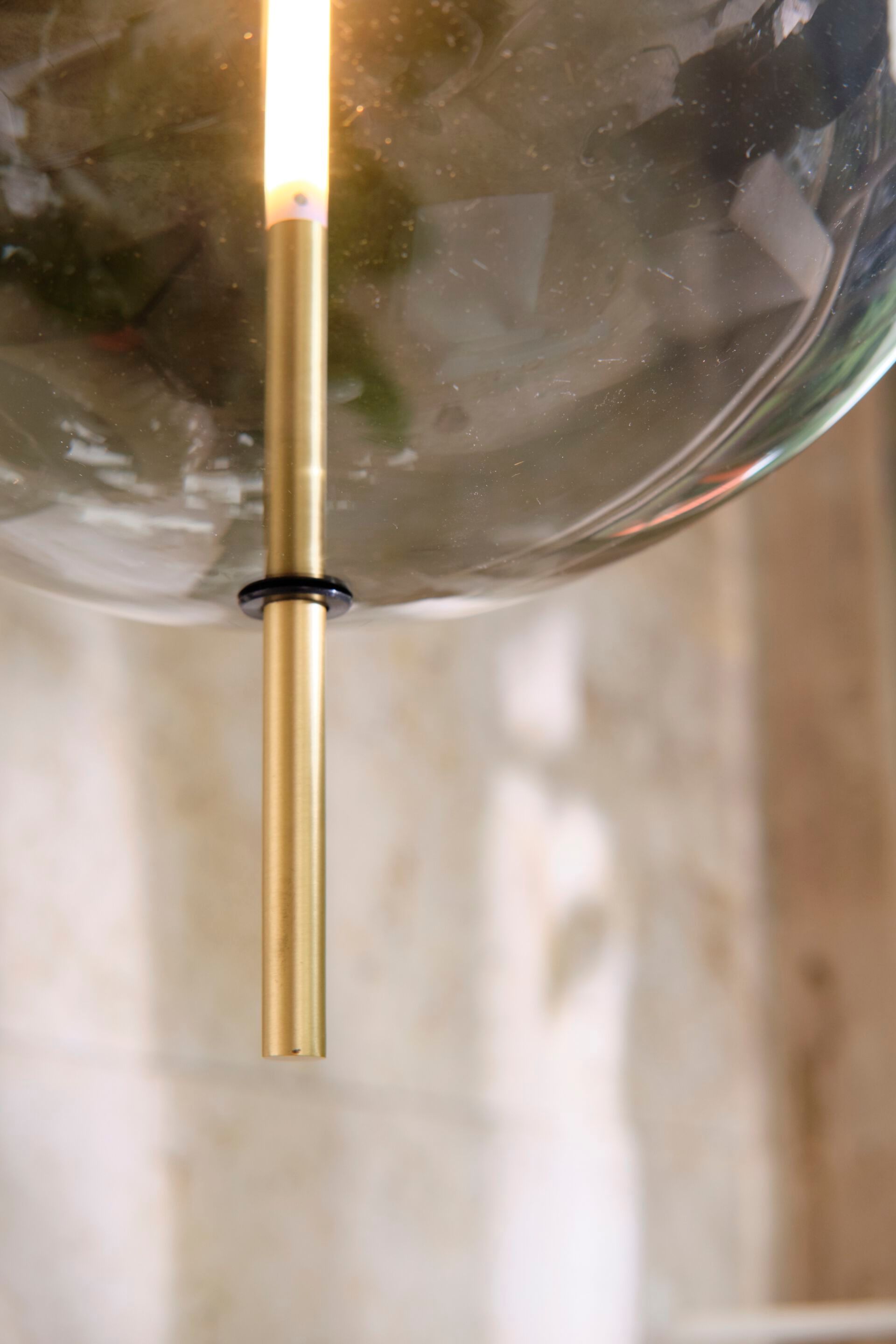 Алюминиевый и стеклянный подвесной светильник Pholc Кандинский ARCH-00129283 - Вид №8