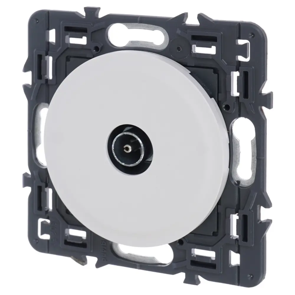 ТВ-розетка Legrand Celiane, простая, цвет белый STLM-2000027