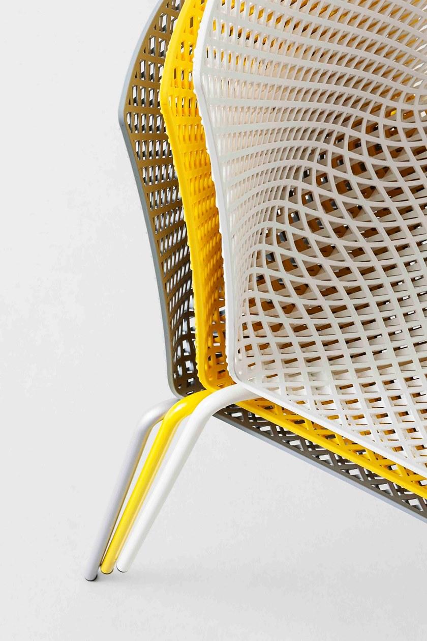 GABER Штабелируемый стул из технополимера Fuller sun-id-1419256 - Вид №9