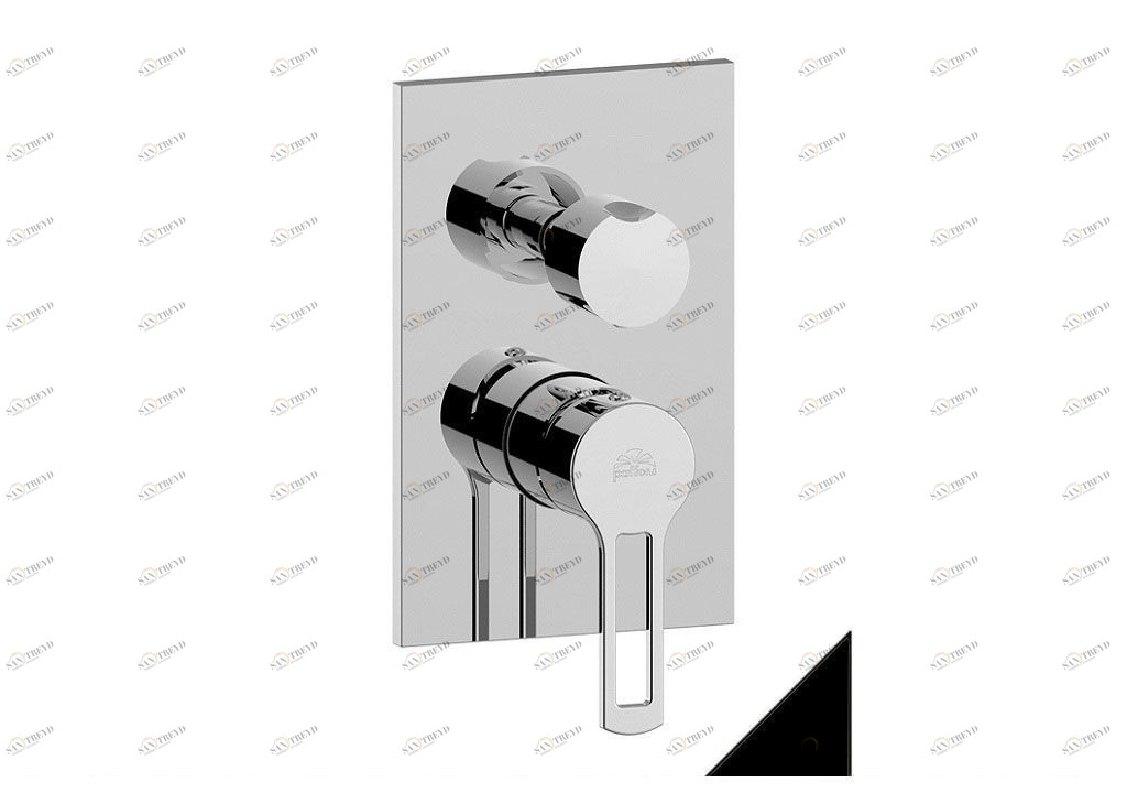 Смеситель для душа Paffoni Ringo RIN019NO/M (с внутренней частью) RIN019NOM
