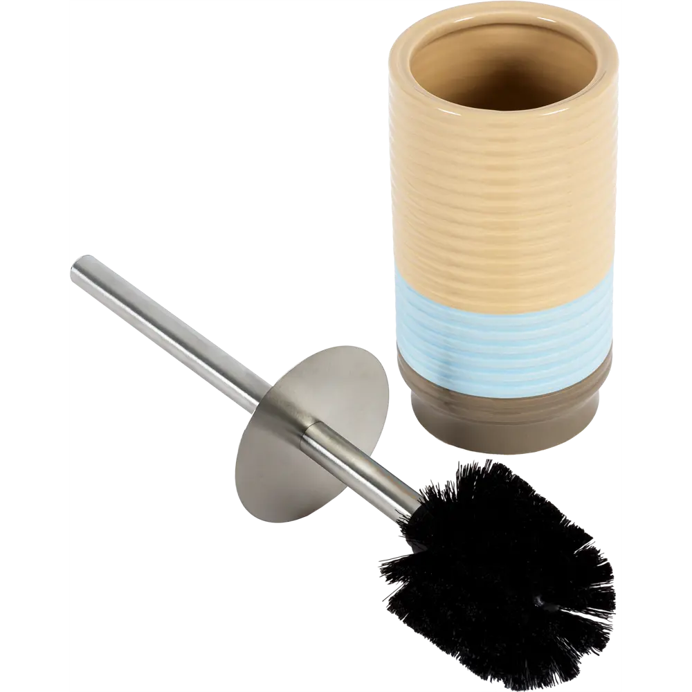 Ёршик для унитаза Paul цвет бежевый PRIMANOVA STLM-2058708 - Вид №1