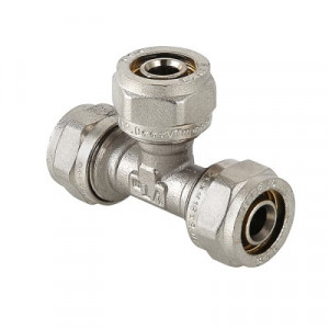 VTm.331.N.201620 Фитинг обжимной – тройник Valtec 20 х 16 х 20 мм