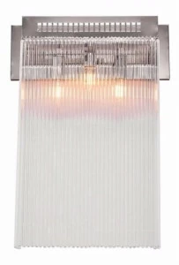 Patinas Lighting Бра с прямым светом ручной работы из латуни Hoffmann