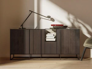 JESSE Комод деревянный с распашными дверцами Tate