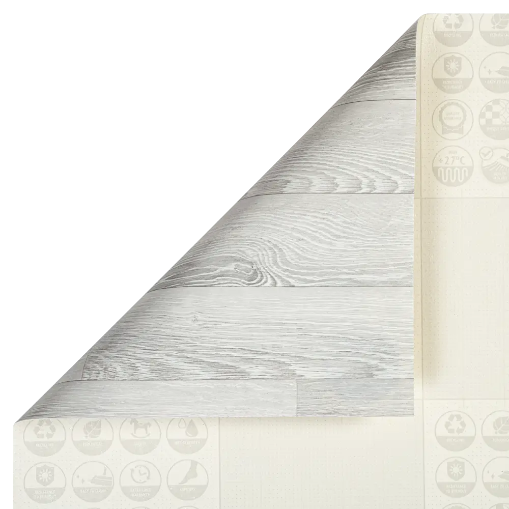 Линолеум бытовой «Дуб Платиновый» 21 класс 3.5 м антистатический NOVENTIS STLM-2106065 - Вид №3