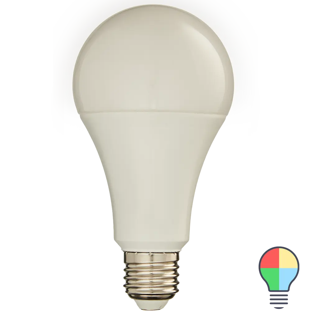 Лампа умная светодиодная Wi-Fi Ledvance Smart Plus E27 220-240 В 14 Вт груша матовая 1521 лм, изменение цвета RGB STLM-2162084