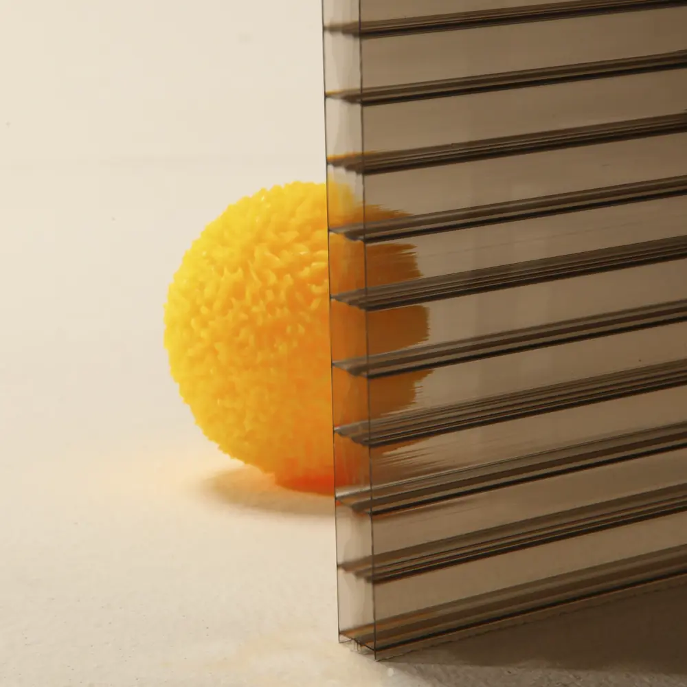 Поликарбонат сотовый 3.7 мм 3x2.1 м Киви бронза STLM-2036144 - Вид №3