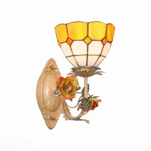 Бра ST Luce Vetrato SL371.851.01 ST LUCE ВИТРАЖ, ФЛОРИСТИКА 109800 Желтый;прозрачный