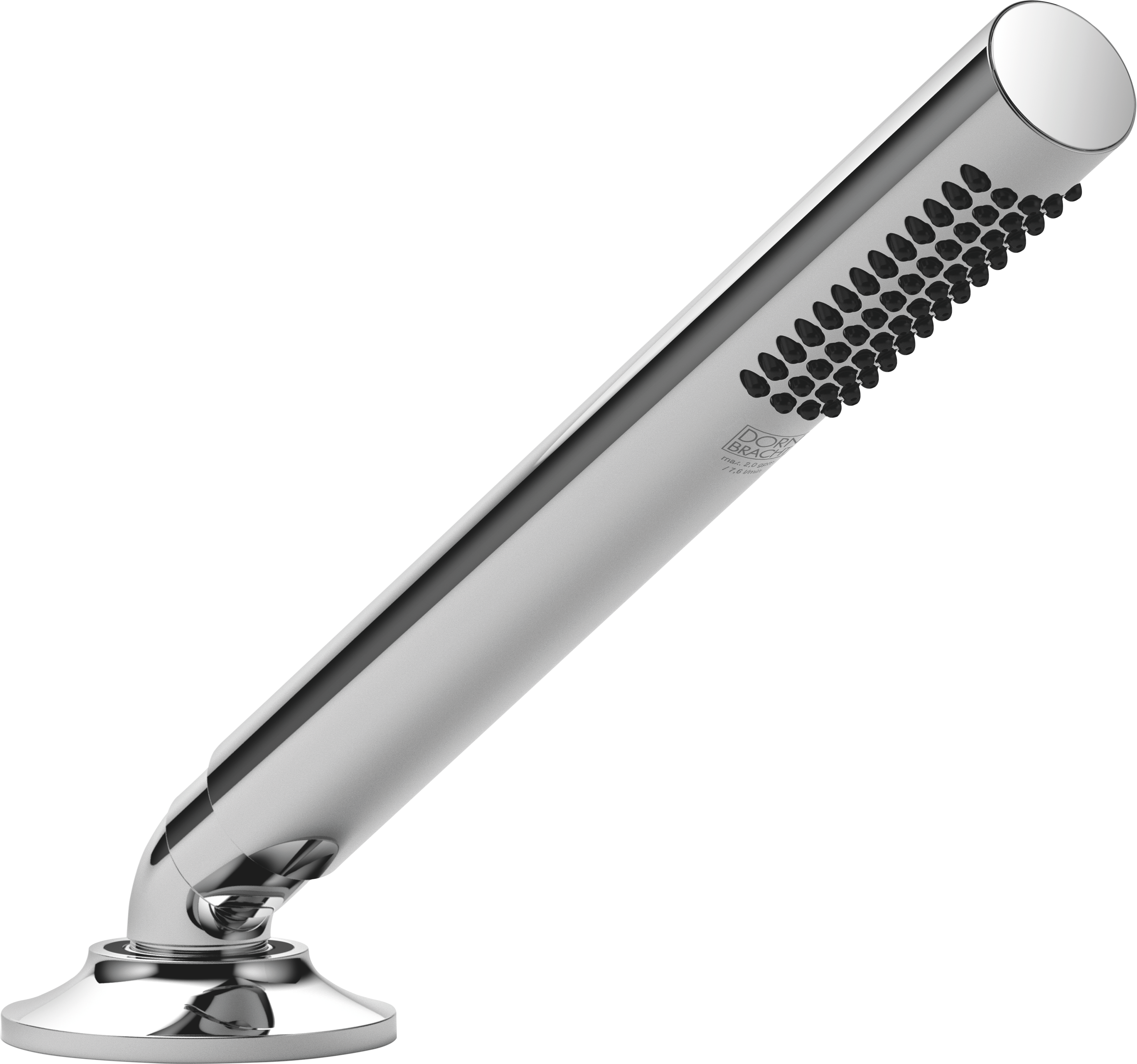 VAIA Ручной душевой набор для установки на край ванны или на край плитки - Хром