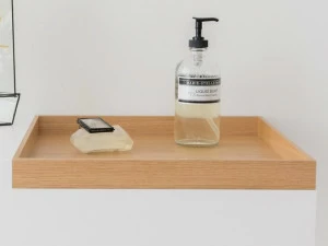 Not Only White Мыльница на столешнице из дуба Basq