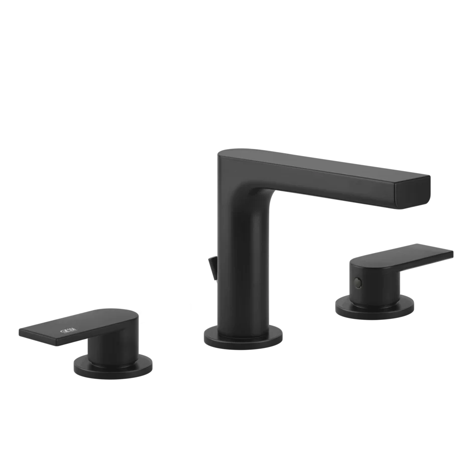 Группа умывальников 38612 299 Gessi Via manzoni МАТОВО-ЧЕРНЫЙ 38612299