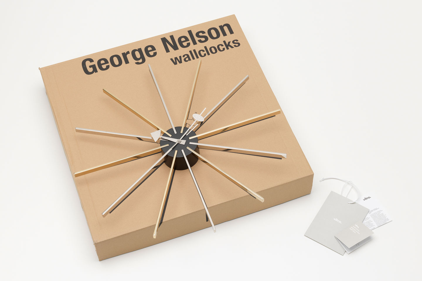 VITRA Настенные часы - Звездные часы George Nelson, 1948-1960 Vitraglobal sun-id-1986450 - Вид №3