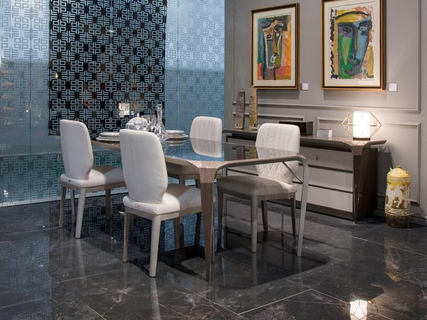 Tonino Lamborghini Casa Обеденный стол из зеркального стекла Sebring sun-id-1349247 - Вид №2