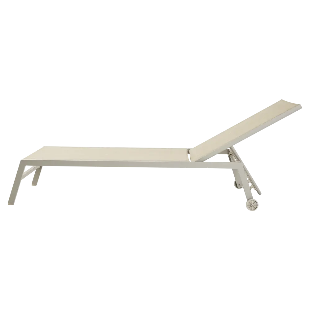 Шезлонг BEGINIA Lazo 200x68x31 см алюминий коричневый STLM-2128030 - Вид №15