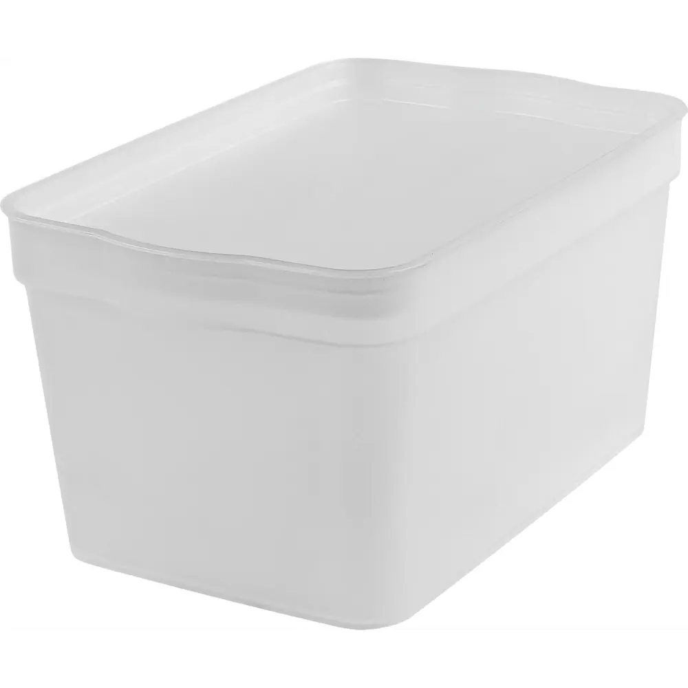 Ящик для хранения Trendy 21.1x14.1x11 см 2.3 л полипропилен белый Santreyd STLM-2075144 - Вид №2
