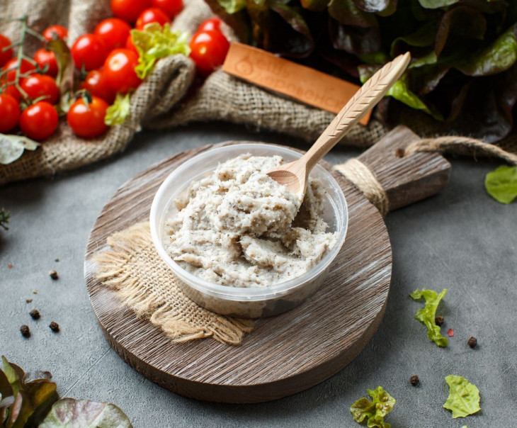 6516 Сало соленое с черным перцем (протертое) Вкусляндия  - Вид №3