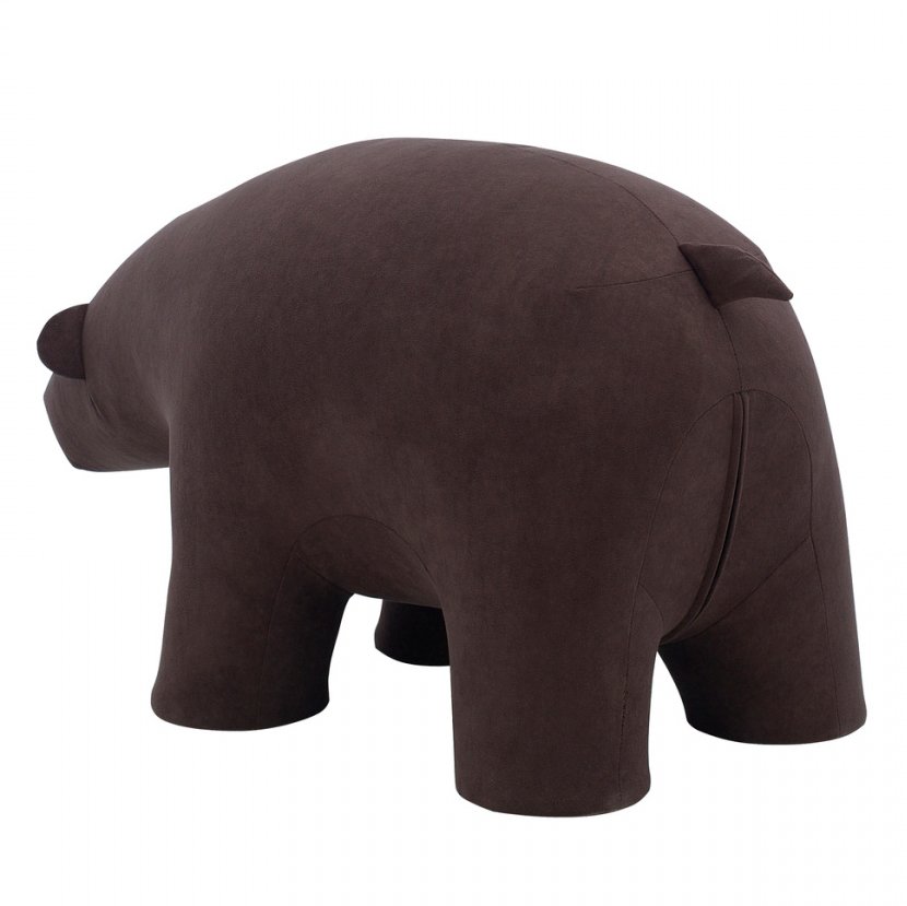 Пуфик детский коричневый "Медведь" Bear, 85 см, ткань Omega 22 LESET  00-3833165 Коричневый Santreyd  - Вид №1