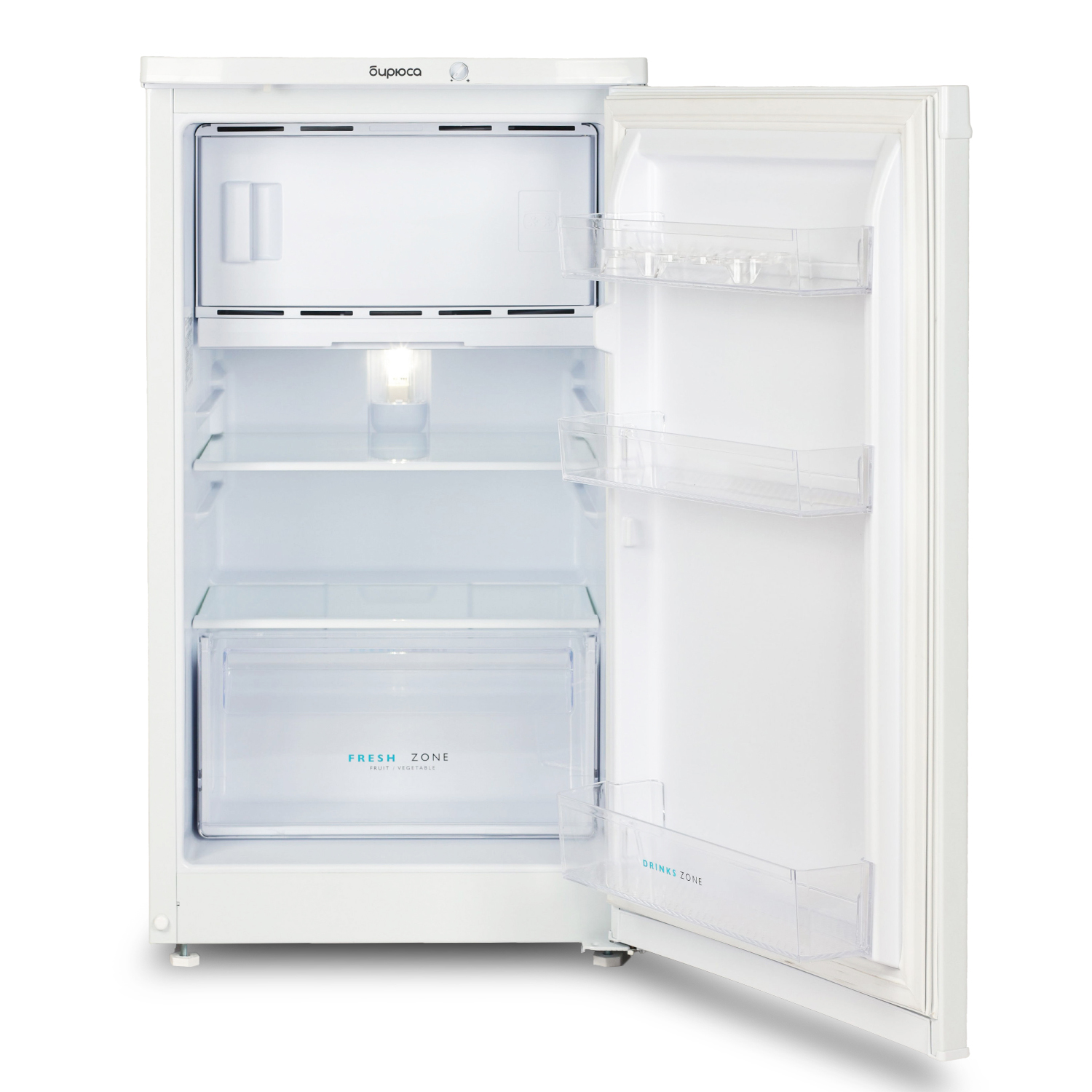 9283689 Холодильник компактный   БИРЮСА 408 белый STDN-0104568 - Вид №1