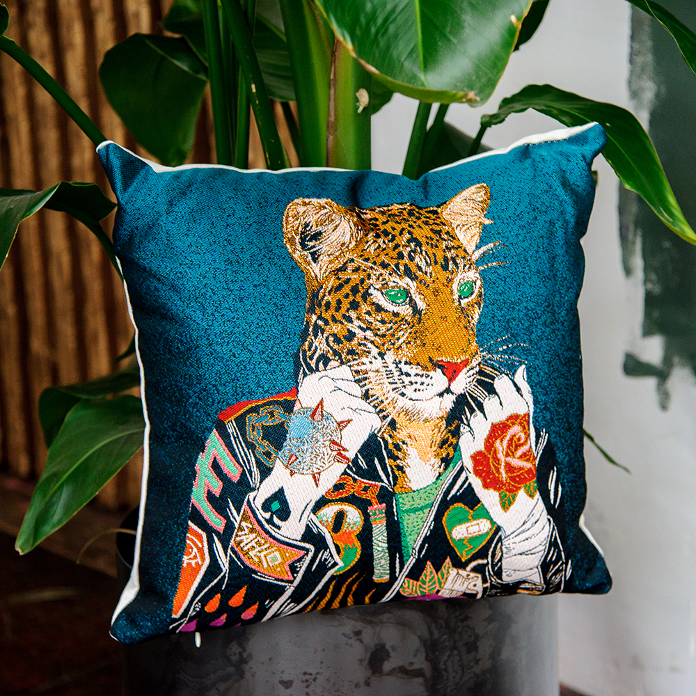 2719519 Арт-подушка «Харли» (эмеральд) Object Desire  - Вид №1