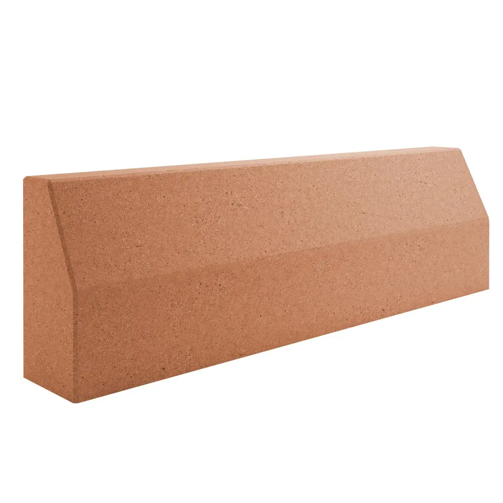 Бордюр тротуарный 1000x300x150 мм красный 85263713 STLM-2193271 Santreyd 