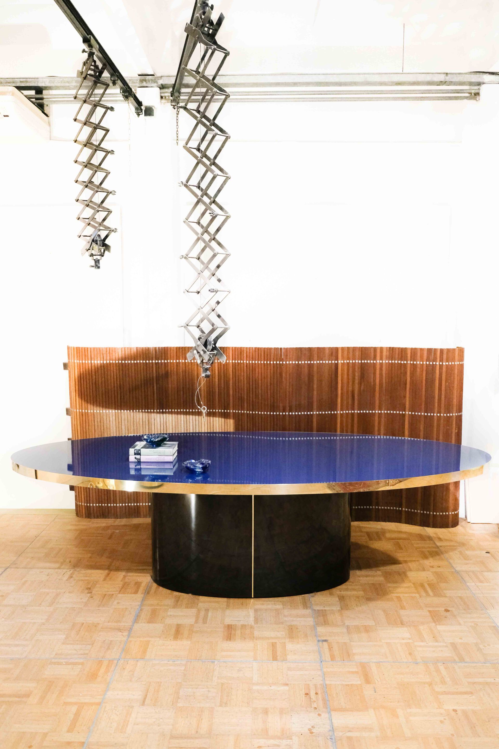 Овальный стол из ламинированного стекла Jover+Valls Antique Boutique-Malibu ARCH-00078749 - Вид №9