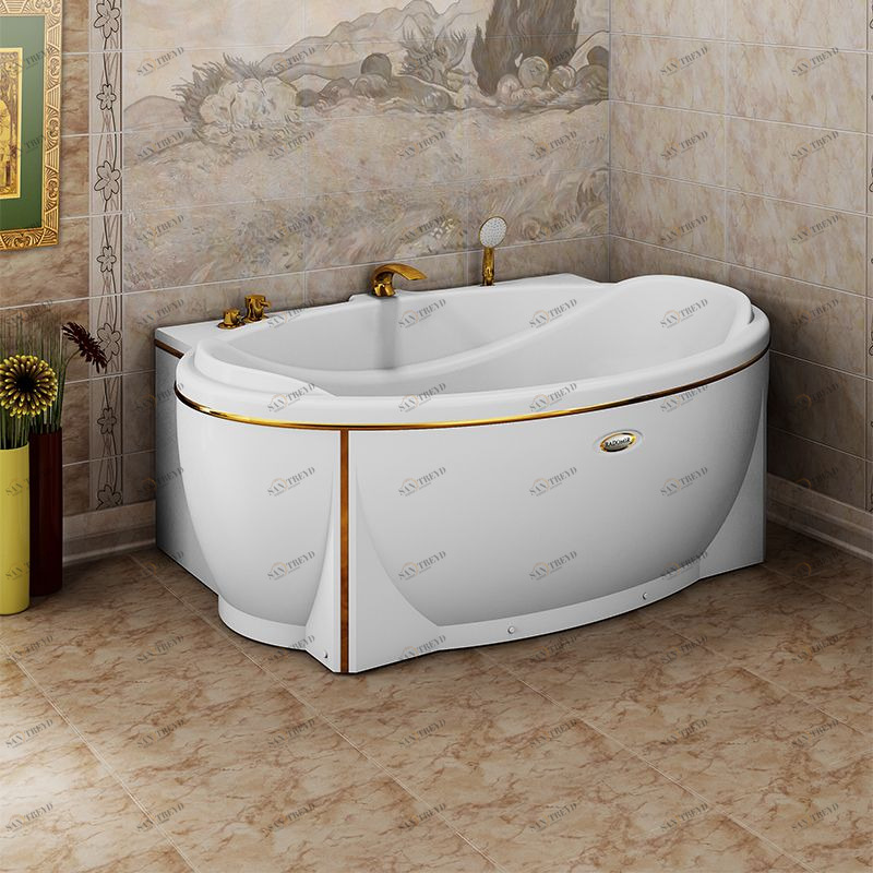 Ванна акриловая "ЛАГУНА", 1850х1240, рама-подставка Radomir 1-01-0-0-1-026